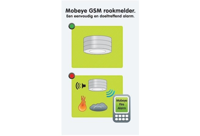 Mobeye CM2400 GSM Rookmelder